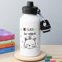Personalised Cattitude Water Bottle, thumbnail 2 of 5