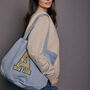 Personalised Leopard Print Initial Tote Bag, thumbnail 1 of 6