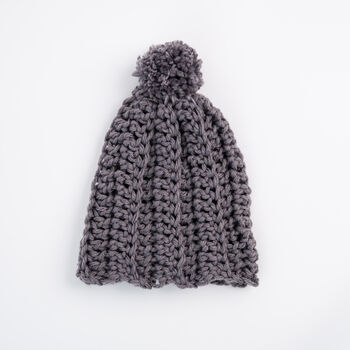 Winter Hat Beginners Crochet Kit, 5 of 9