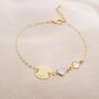 Personalised You And Me Birthstone Bracelet, thumbnail 2 of 9