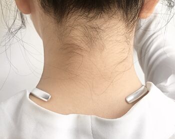 Sterling Silver Choker Necklace With Open Back, 9 of 11