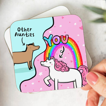 Other Aunties Unicorn Mug, 5 of 5