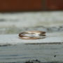 Russian Wedding Band In Recycled Gold, thumbnail 2 of 5