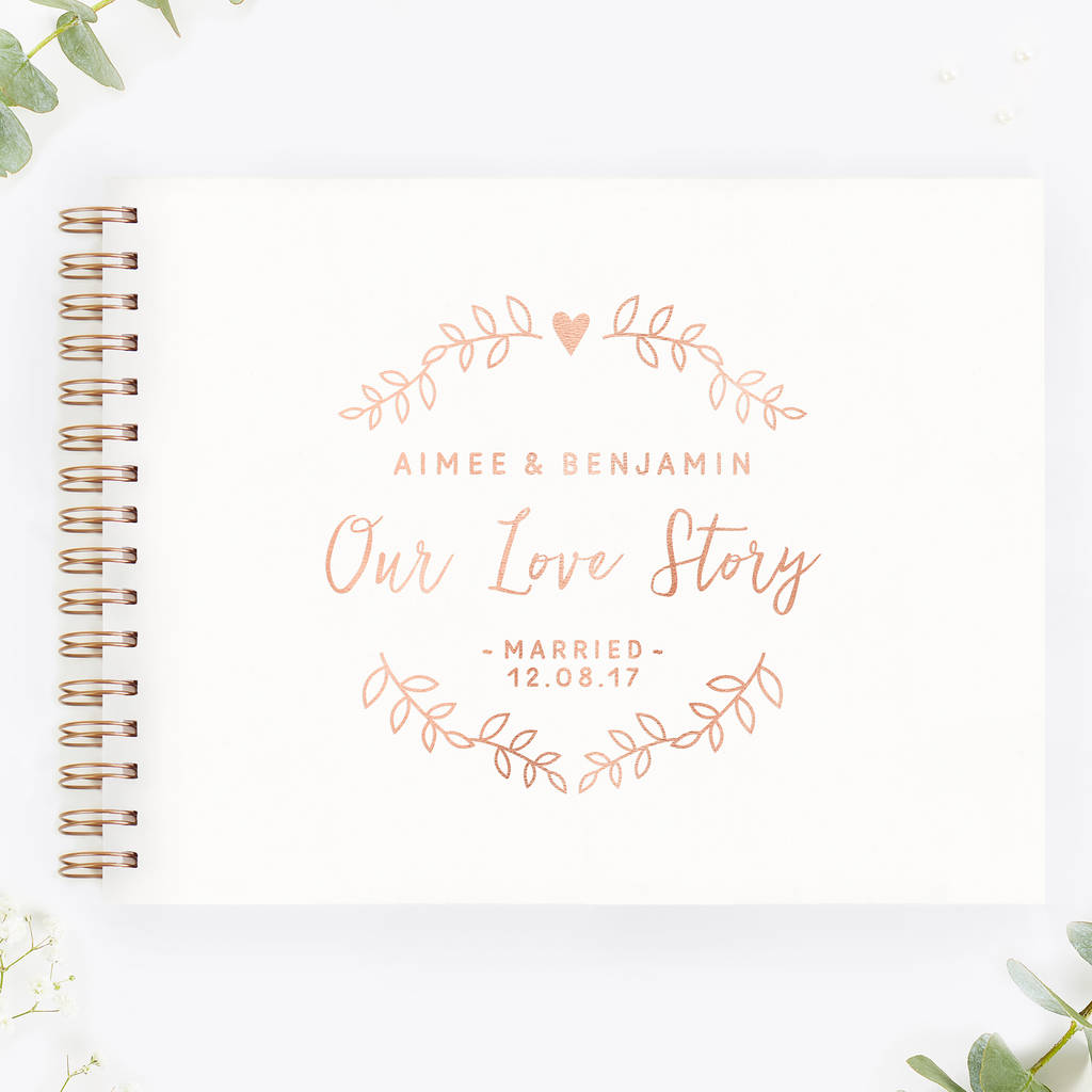 wedding anniversary gift couple's memory book by norma&dorothy