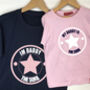Personalised Father And Child Star Of The… T Shirt Set, thumbnail 1 of 9