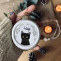 Personalised Christmas Cat, 3D Ceramic Bauble, thumbnail 1 of 3