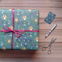 Hazel Dormouse Wrapping Paper And Gift Tag Set, thumbnail 1 of 5
