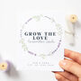 10 Grow The Love Lavender Seed Packet Favours, thumbnail 2 of 6