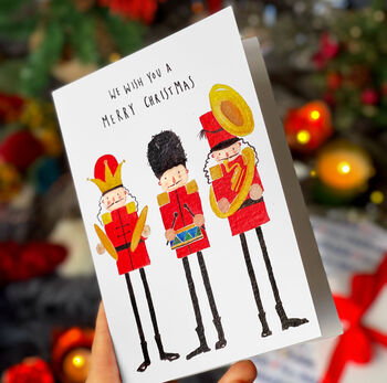 The Nutcracker Band Christmas Card, 2 of 2