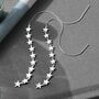Sterling Silver Star Chain Threaders, thumbnail 2 of 5