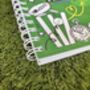 The Complete Cricketer Journal | Match And Training Diary | Cricket Gift Idea Boys And Girls | Sport Wellbeing And Activities, thumbnail 2 of 8