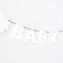 Personalised Acrylic Name And Cloud Bunting, thumbnail 4 of 9