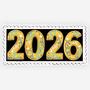 Biscuiteers Hand Iced 2026 New Year Letterbox Biscuits Gift, thumbnail 1 of 3