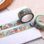 Mixed Washi Tape Set, Eco Friendly Paper Masking Tape, 10 Meter Rolls, thumbnail 4 of 10