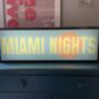 Personalised 1980s Miami Pastel Lightbox Sign, thumbnail 2 of 7