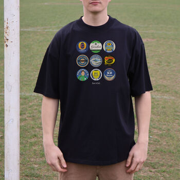 Everton Beer Mats Oversized T Shirt, 7 of 10