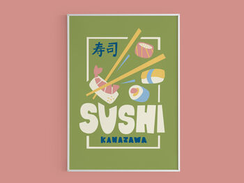 Sushi Kitchen Print, 7 of 9