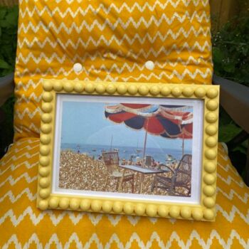 Handmade Bobbin Picture Frame A5, 2 of 3