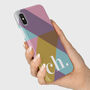 Personalised Pastel Geometric Phone Case, thumbnail 3 of 6