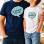Matching Dad And Me Hungry Joke T Shirts, thumbnail 1 of 2