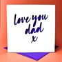 Love You Father's Day Card, thumbnail 4 of 7