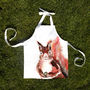 Inky Squirrel Child's Apron, thumbnail 1 of 6