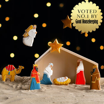 Biscuiteers Hand Iced Nativity Tin, 2 of 4