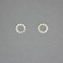 Mini Dotty Circle Earrings, thumbnail 5 of 6