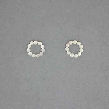 Mini Dotty Circle Earrings, 5 of 6