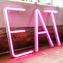 Personalised Neon Letter Light, thumbnail 1 of 4
