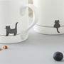 Cat Mugs, Set Of Two, thumbnail 6 of 8