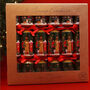 London Landmarks Christmas Crackers Table Decoration Set Of Six Green And Red, thumbnail 2 of 2