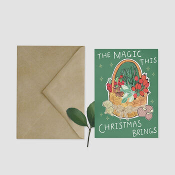 'The Magic This Christmas Brings' Christmas Card, 3 of 5