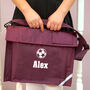Personalised School Book Bag With Long Strap, thumbnail 7 of 7