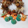 Autumn Pumpkin Shape Candle Set Of Three, thumbnail 10 of 10