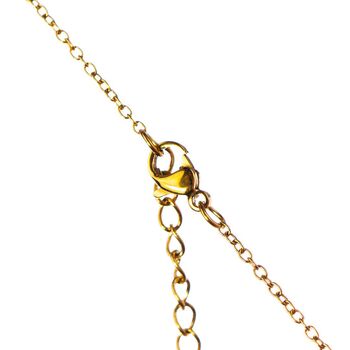 Anxious Af 18k Gold Plated Friendship Necklace, 11 of 11