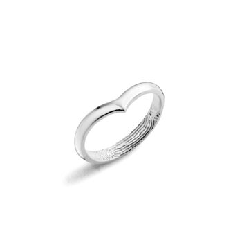 Wishbone Secret Fingerprint Ring, 2 of 3