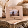 Personalised Dog Wooden Picture Frame, thumbnail 2 of 4