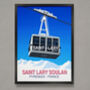 Saint Lary Soulan Ski Resort Poster, thumbnail 1 of 6