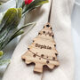 Christmas Place Name Setting Tree, thumbnail 1 of 6