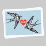 Personalised Lovebirds Gift Print, thumbnail 6 of 7