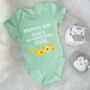 Personalised Mothers Day Babygrow With Daffodils, thumbnail 1 of 2