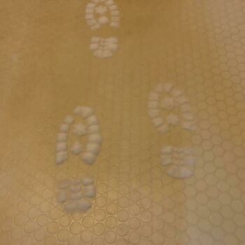 Santa Footprint Stencil, 3 of 3