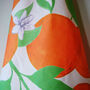 Cotton Oranges Tea Towel, thumbnail 5 of 7