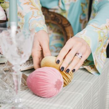 Luxury Velvet Eggs, 4 of 10