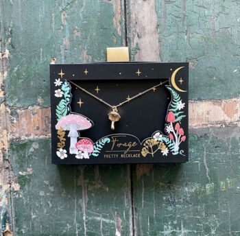 Mushroom Necklace, 3 of 5