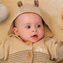 Personalised Knitted Bear Two Piece Baby Clothing Set, thumbnail 4 of 10