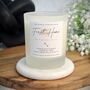First Home Gift Personalised New Home Couple's Candle, thumbnail 1 of 5