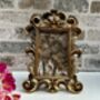 Dark Gold Baroque Rococco Photo Picture Frame 6x4 Ornate Vintage Design, thumbnail 3 of 8