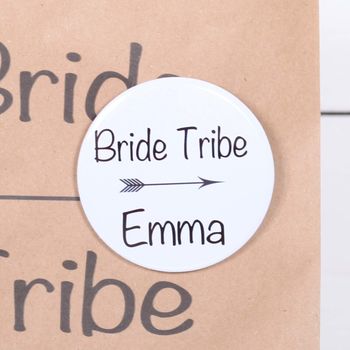 Personalised Bride Tribe Hen Night Badges, 2 of 2